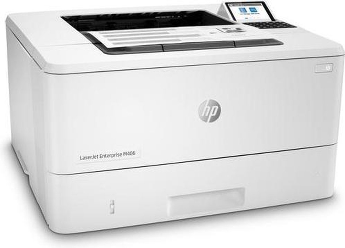 Laserprinter HP LaserJet Enterprise M406DN Wit USB | bol.com