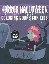 Horror Halloween Coloring Books For Kids