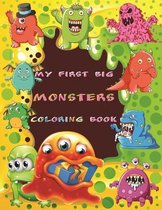 My First Big Monsters Coloring Book