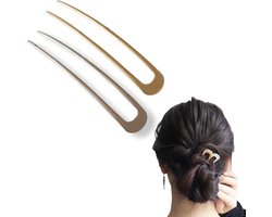 Hairpin Easy Style Haarpin 2 stuks voor een perfect opsteekkapsel - Kado idee voor iedereen met lang haar