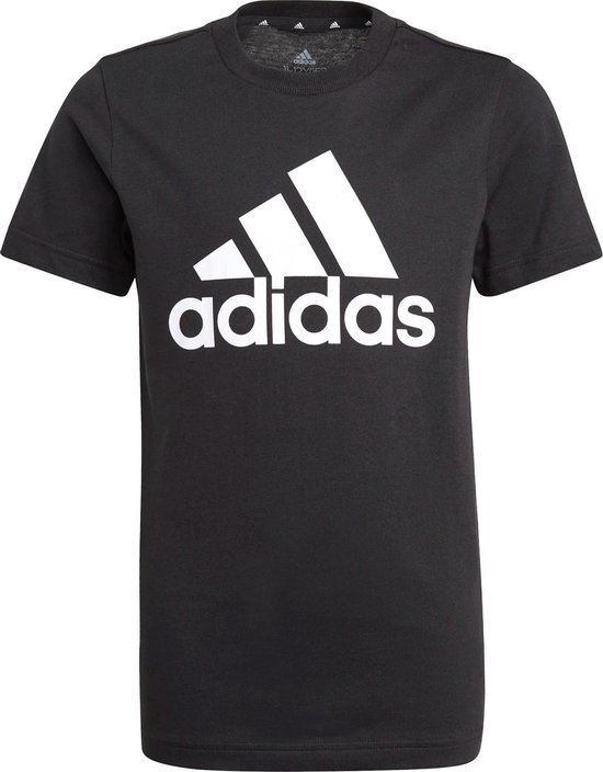 Adidas T-shirt - Unisex - zwart/wit
