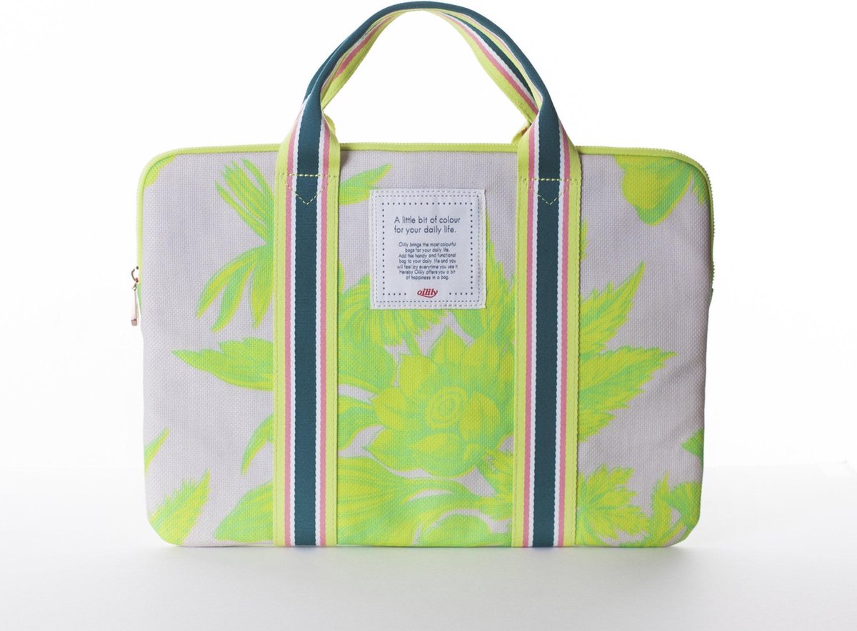 Oilily-Laptop Sleeve Lime Punch-Dames |