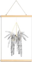 JUNIQE - Posterhanger Urban Jungle 1 -20x30 /Grijs & Wit