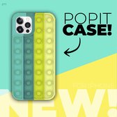 Fidget toys - Pop it - telefoonhoesje Iphone 12 - 12 pro - pop it hoesje - pop it case - pop it