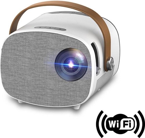 Mini beamer - smartphone functie - beamer projector - wifi functie - beamer scherm - films - games - screen mirror - ingebouwde speaker