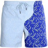 SEA'SONS - Zwembroek Jongens - Kleurveranderend - Sneldrogend - Blauw - Maat 146 (SEASONS - Kleur veranderend)