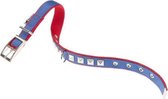 Ferplast Hondenhalsband Dual 27-35 X 1,5 Cm Nylon/staal Blauw