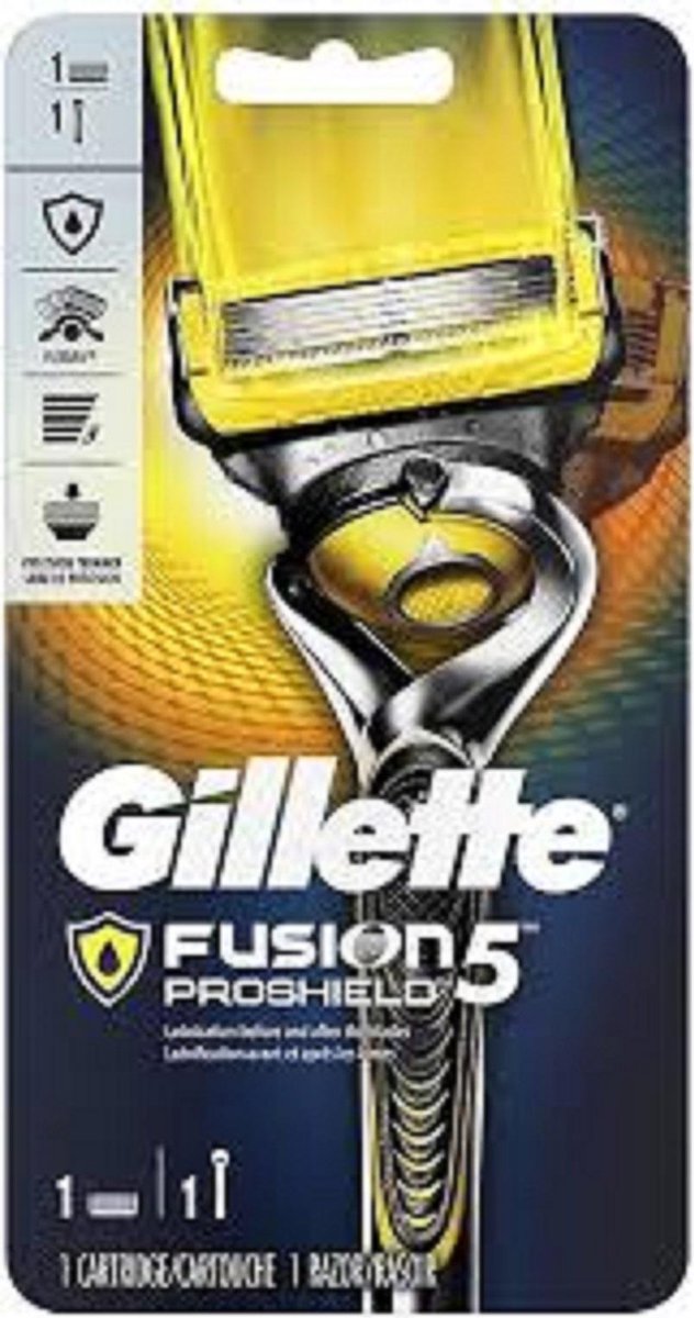 Gillette Rasoir ProGlide Shield pour homme, manche + 1 recharge de lame