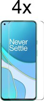 OnePlus 9 Screenprotector - Beschermglas OnePlus 9 4G/5G Screen Protector Glas - 4 stuks