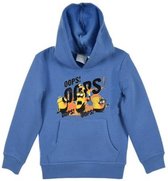 Minion sweater / hoodie - blauw - maat 110/116 (6 jaar)