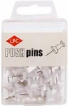 Push pins punaises LPC | wit | 100 stuks
