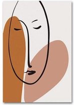 Abstract Marble Poster 5 - 30x40cm Canvas - Multi-color