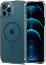 Spigen Ultra Hybrid (MagSafe) TPU met Air Cushion hoesje voor iPhone 12 Pro Max - blauw