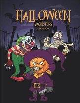 Halloween Monsters Coloring book