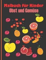 Malbuch fur Kinder Obst und Gemuse