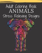 Animals Adult Coloring Book