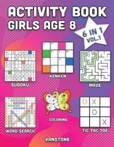 Activity Book Girls Age 8