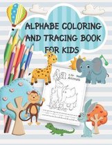 Alphabe coloring and Tracing book For kids