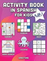 Activity Book in Spanish for Kids