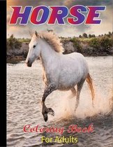 Horse Coloring Book for Adults