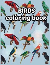 Birds coloring book