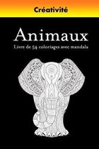 Animaux - Livre de 54 coloriages avec Mandala