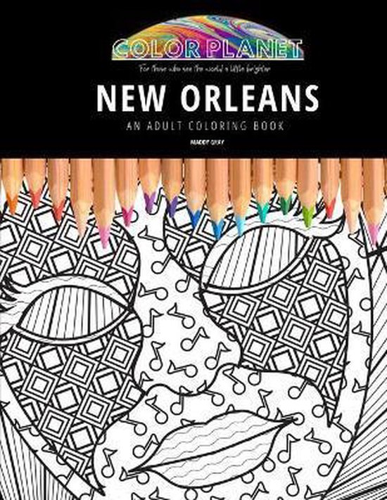 New Orleans An Adult Coloring Book Maddy Gray 9798679263079 Boeken 