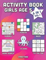 Activity Book Girls Age 5