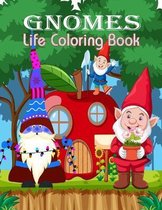 Gnomes Life Coloring Book