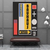 Bauhaus 1927 Exhibition Poster - 10x15cm Canvas - Multi-color