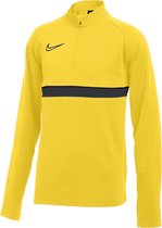 Nike Academy 21 Sporttrui - Maat 140  - Unisex - geel/zwart