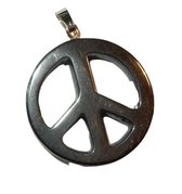 Peace Hanger van Hematiet edelsteen