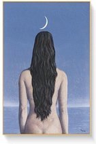 Rene Magritte Poster 9 - 60x80cm Canvas - Multi-color