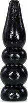 XXLTOYS - Sarko - XXL Plug - Inbrenglengte 19 X 6 cm - Black - Uniek design Buttplug - Stevige Anaal plug - Made in Europe