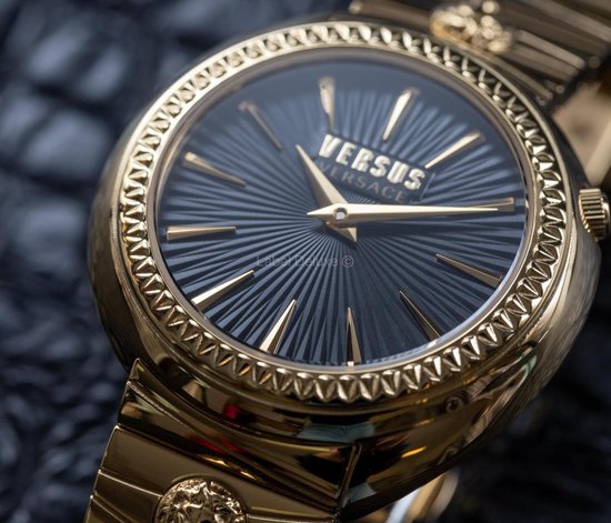 Versus Versace Tortona - Dameshorloge - VSPHF1020 - Goud - Roestvrijstalen horlogeband - 38 MM