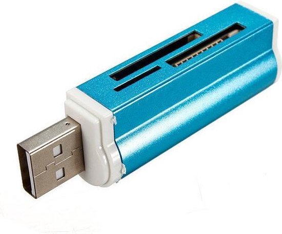 Lecteur de carte tout-en-1 USB 2.0 pour MicroMS M2 SD MMC SDHC DV MS Duo MS  Pro Duo