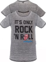 Rockstarz T-shirt The Rolling Stones "Burned Out" Grijs