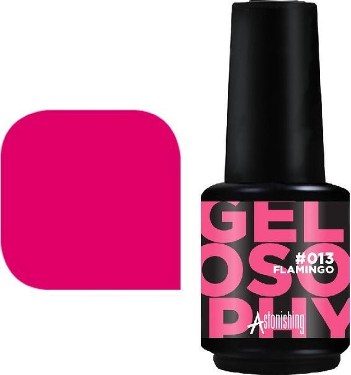 Goedkoopste Astonishing - Gellac - 013 Flamingo - 15 ml - Gelosophy - UV/Led Gel - Gellak - Gelnagels - Nagellak - Gel Nails - Gelnagel producten - Gel Nagellak - Gel Nagel - Gelnagels voor Thuis - Nail art