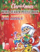 Christmas Word Search Puzzle book For Adult