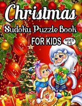 Christmas Sudoku Puzzle Book For Kids Ages 6-8