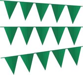 e-Carnavalskleding.nl Vlaggenlijn donker groen |donker groene slinger 10 meter