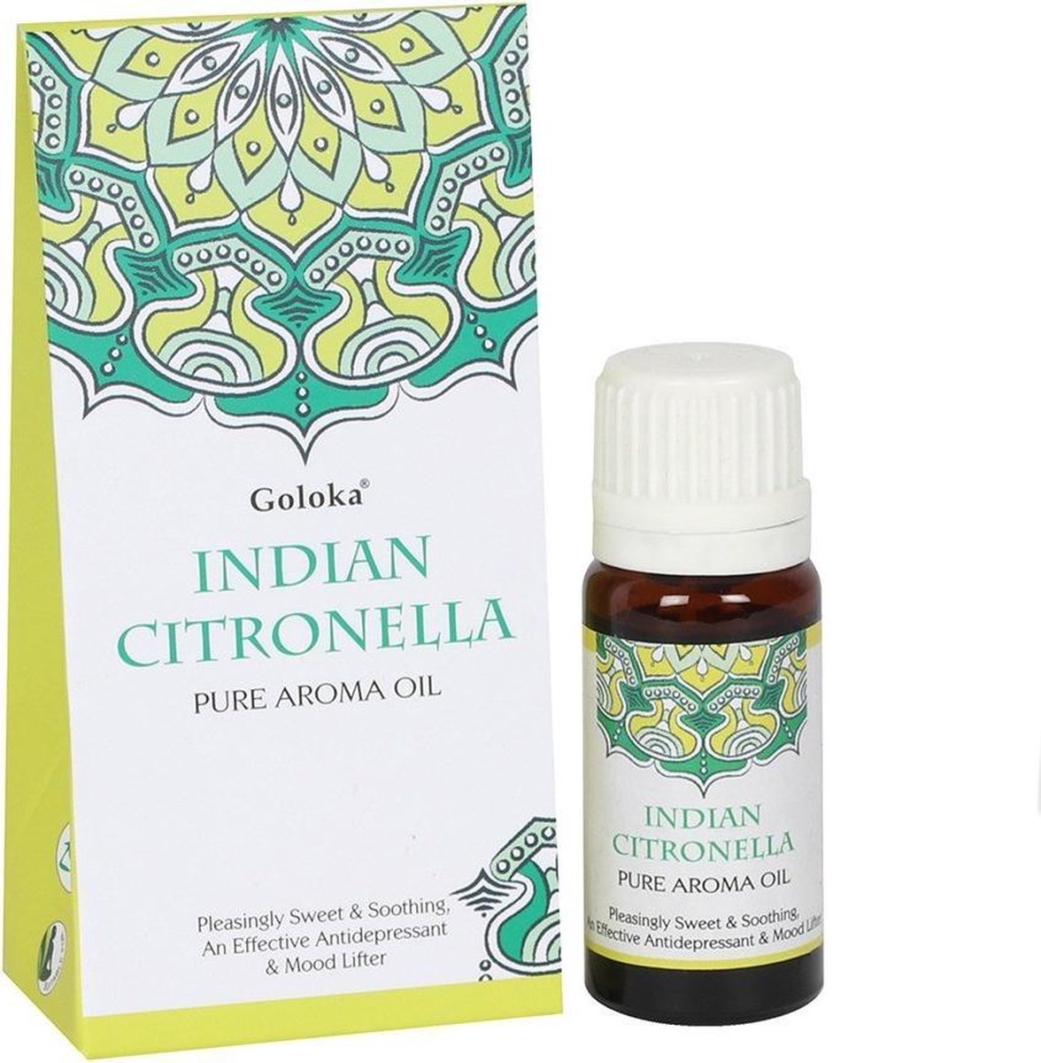 Goedkoopste Goloka Indian Citronella - Eterische olie - Flesje 10 ml