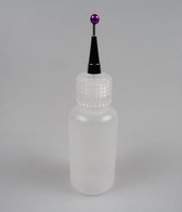 UGB001 Nellie Snellen Ultrafine Tip Glue Bottle Rechargeable Recharge Glue Applicator 0.5 oz. flacon pointe ultra fine 0,5 mm