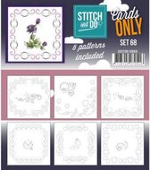 Nr. 68 4K Cards Only Stitch and Do