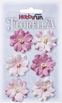 FLORELLA-Bloemen roze, 3,5 cm