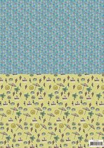 Background sheets - Yvonne Creations - Summer Holiday