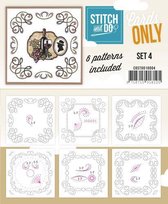 Stitch & Do - Cartes seulement - Set 4