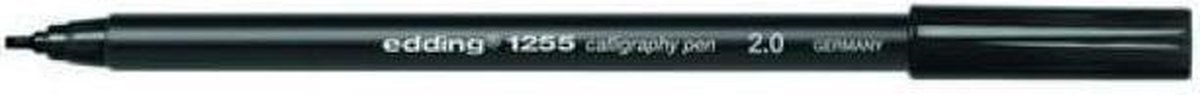 Kalligrafiepen edding 1255 zwart 2.0mm - 10 stuks
