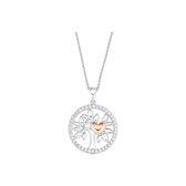 Favs Dames ketting 925 sterling zilver, 925 sterling zilver 40 Zirconia One Size 87773515