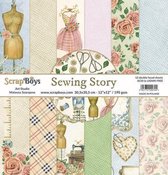 Sewing Love 12x12 Inch Paper Set (SELO-08)
